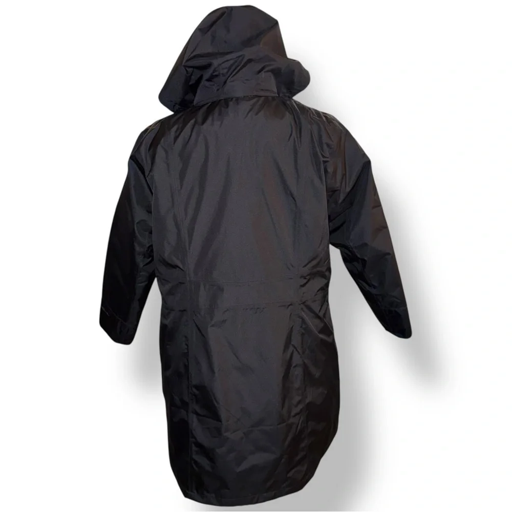 EDDIE BAUER Women's Girl on the Go® Insulated Waterproof Trench Coat 3X - Black